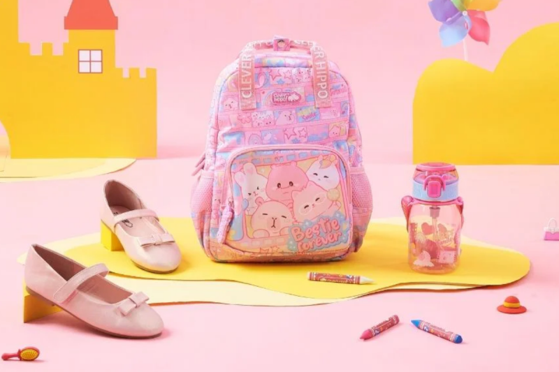 balo-bestie-forever-clever-hippo-thiet-ke-gon-nhe